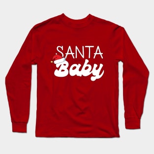 My first Christmas FUNNY SANTA HAT Long Sleeve T-Shirt